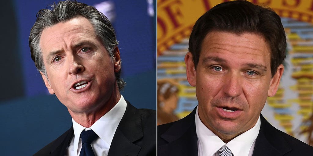 Ron DeSantis in California says his war of words with Gavin Newsom 'is all business' - Vimarsana News
