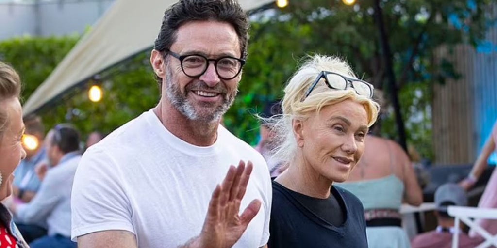 'Wolverine' star Hugh Jackman, wife Deborra-Lee Furness step out in rare public appearance - Vimarsana News