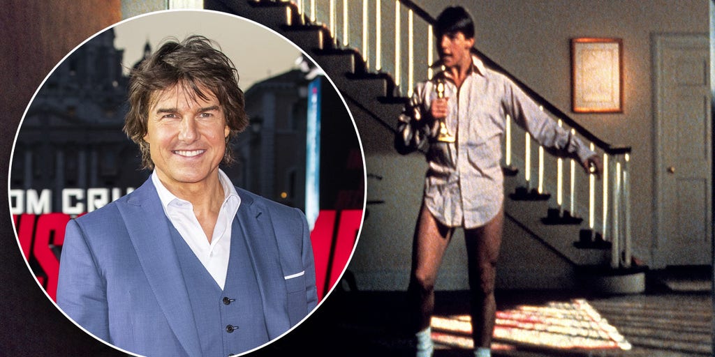 Tom Cruise still dances in underwear like his Risky Business