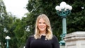 Wisconsin Elections Commission Administrator Meagan Wolfe, poses outside of the Wisconsin State Capitol Building, on Aug. 31, 2020.