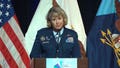U.S. Space Force Lieutenant General DeAnna Burt railed against state "anti-LGBTQ+" laws during a Pentagon "Pride" event on June 7, 2023.