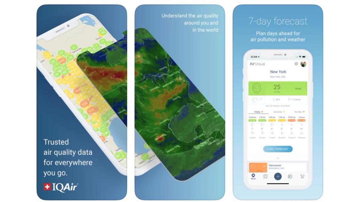 IQAir for air quality