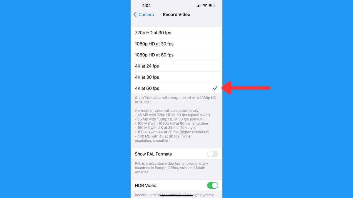 How to adjust the resolution of your phone video to make it super crisp