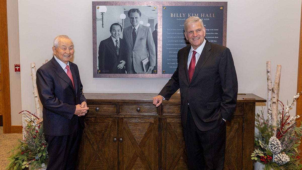Franklin Graham and Dr. Kim