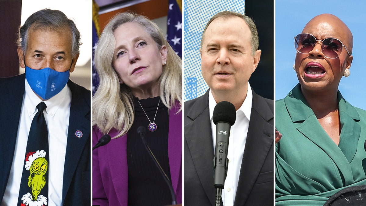 Juan Vargas , Abigail Spanberger, Adam Schiff, Ayanna Pressley