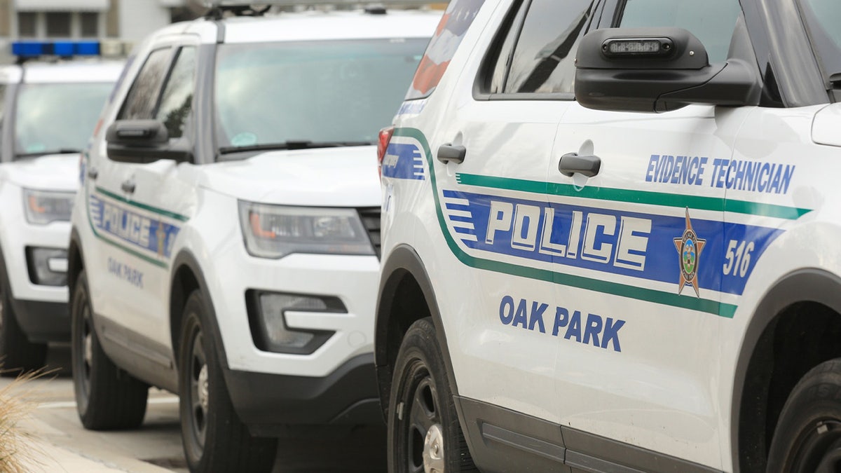 Oak Park police SUVs