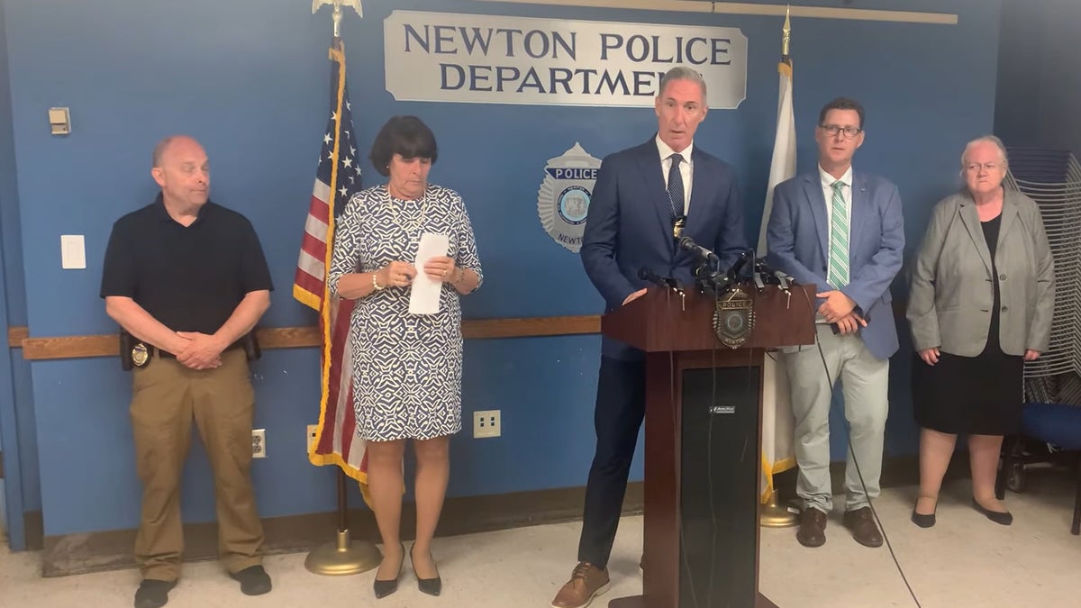 Newton, Massachusetts press triple homicide press conference