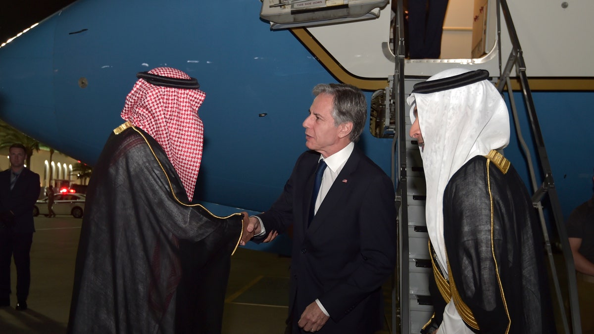 Blinken Meets With Saudi Crown Prince Mohammed Bin Salman Amid Strained ...