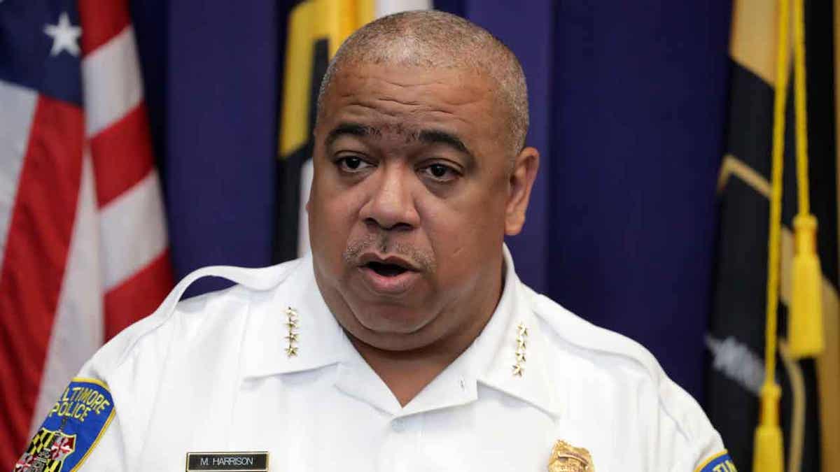 Baltimore Police Commissioner Michael Harrison 