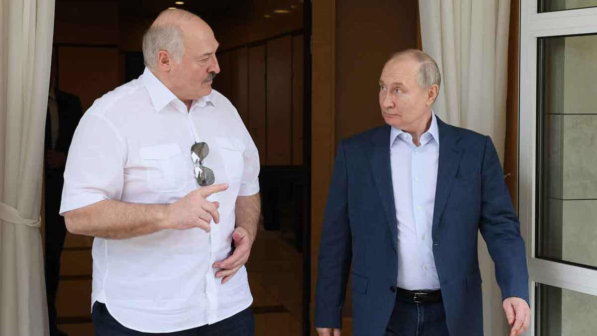 Putin and Lukashenko