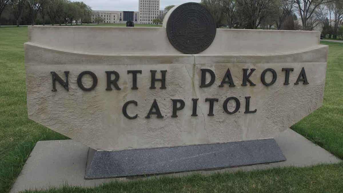 The North Dakota Capitol