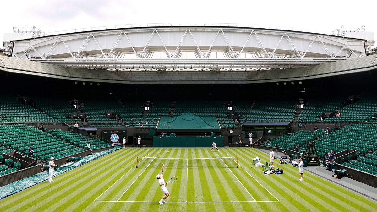 Tennis court wimbledon