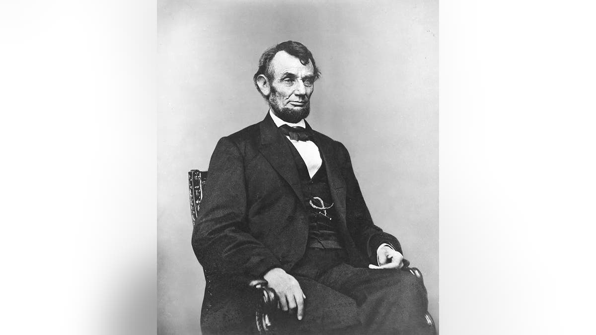 Abraham Lincoln seated Feb 9 1864 LC