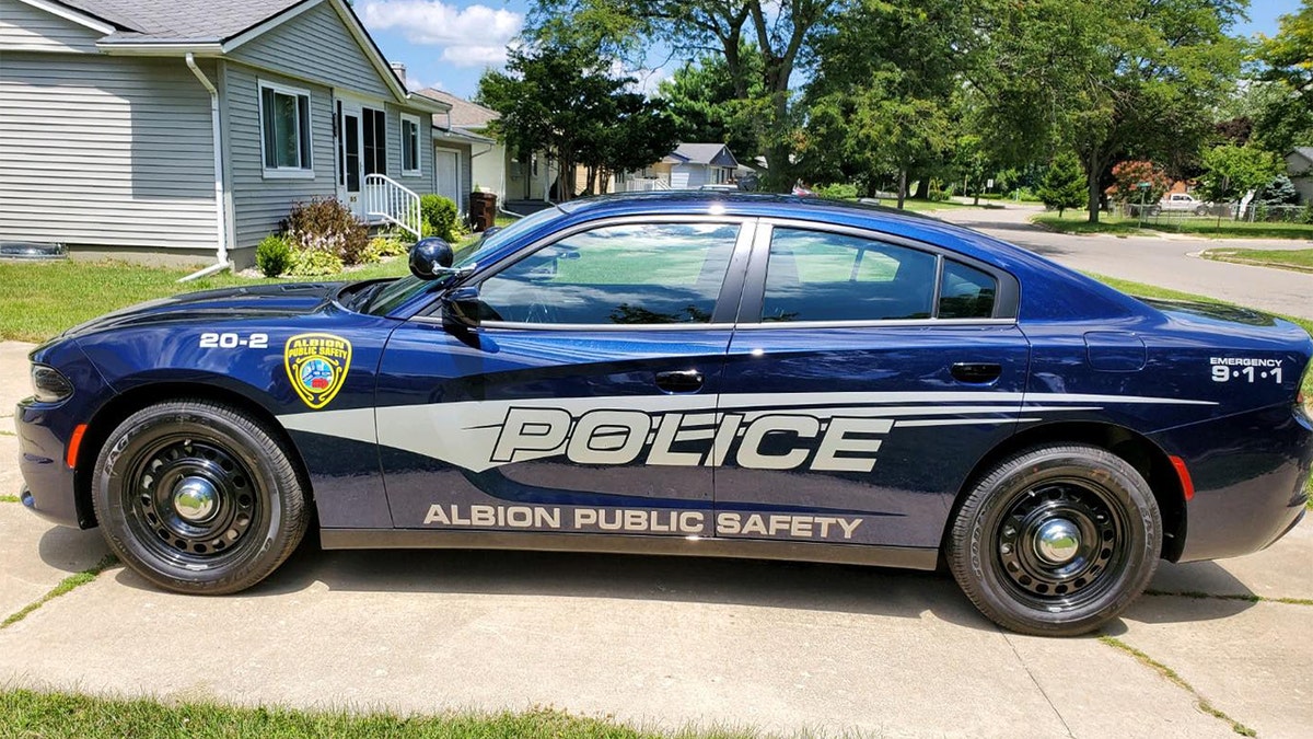Albion Department of Public Safety vehicle