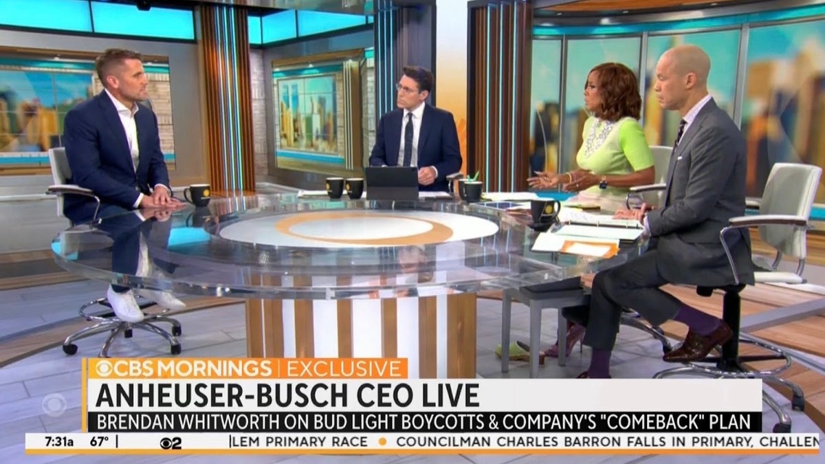 Anheuser-Busch CEO_CBS Mornings