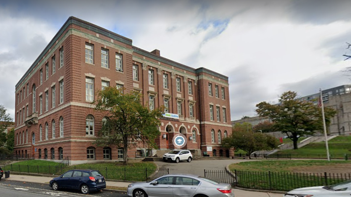 Brighton High School seen from the street