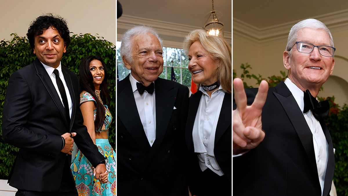 Biden-Modi state dinner guests include M. Night Shyamalan, Ralph Lauren, Tim Cook