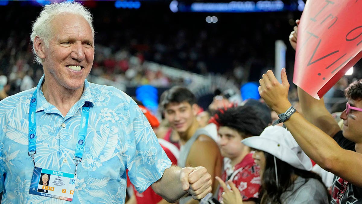 Bill Walton at the NCAA Championship