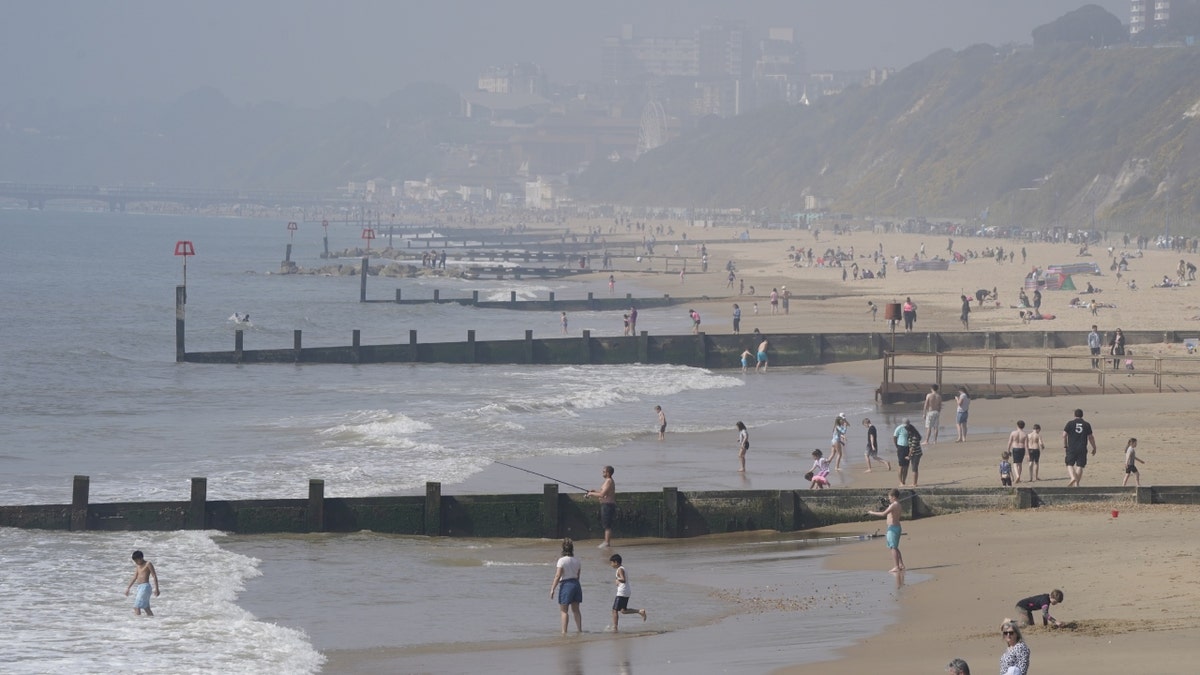 Piers at Dorset beach