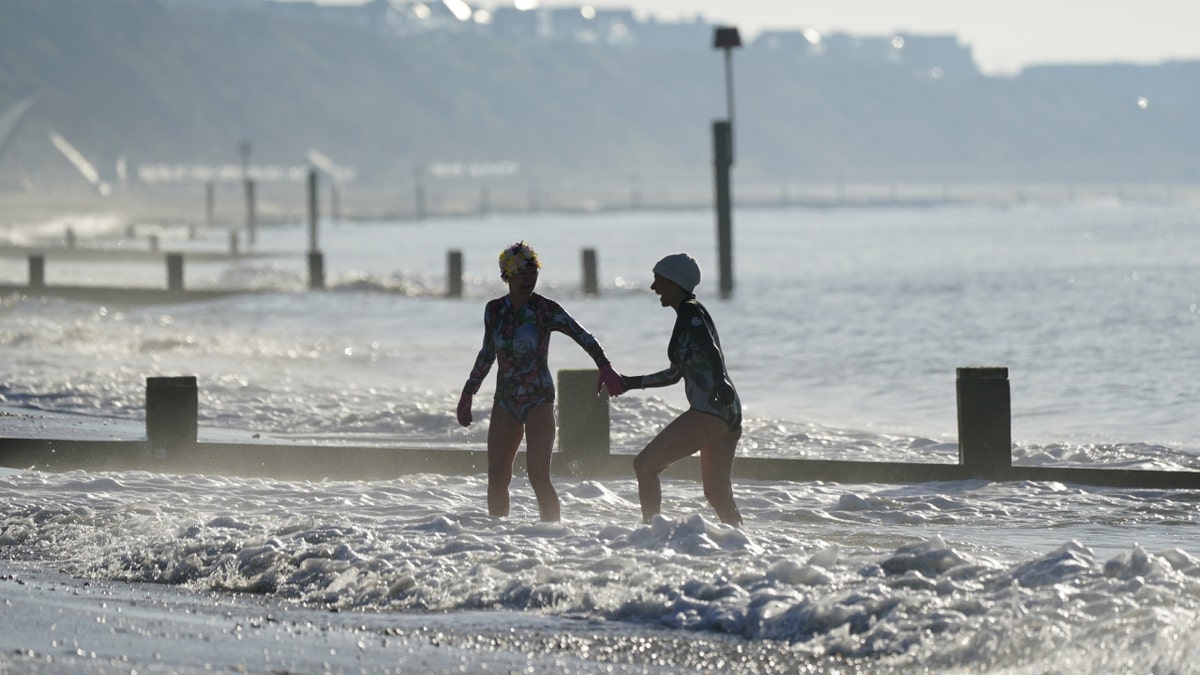 Dorset beachgoers