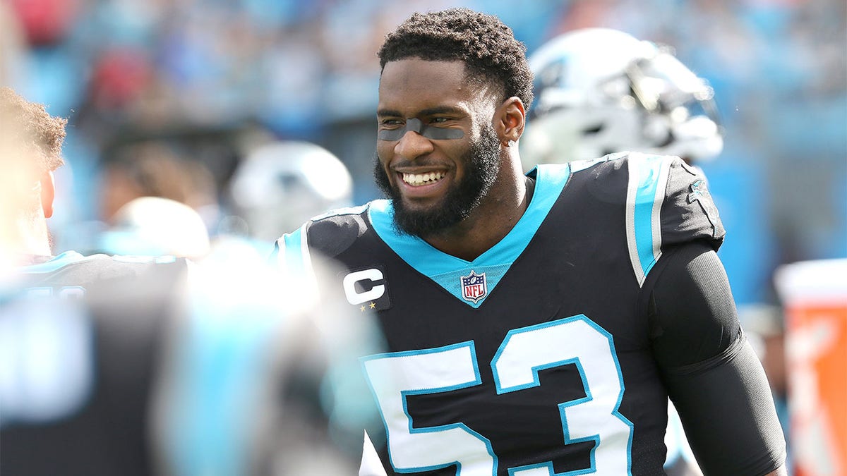 Could Brian Burns miss the Panthers' first game of the season?