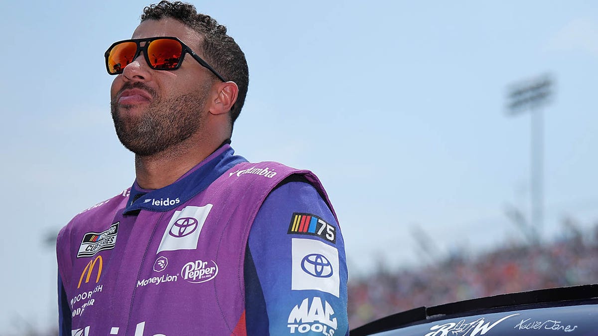 Bubba Wallace in Illinois