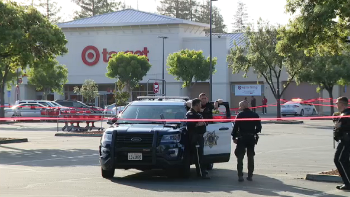 San Jose, California carjacking and stabbing crime scene