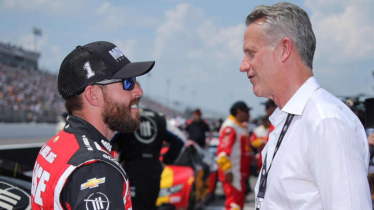 Steve Phelps talks with Ross Chastain