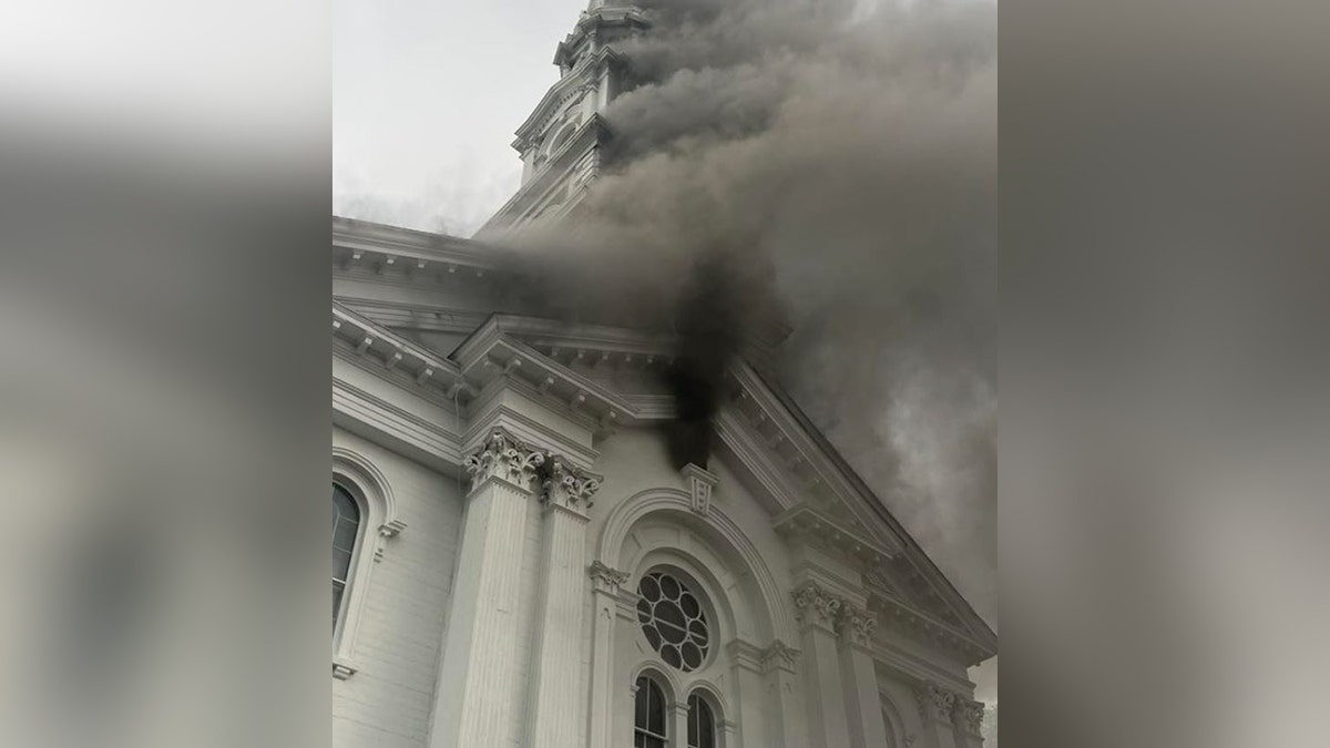 Boston-area church fire