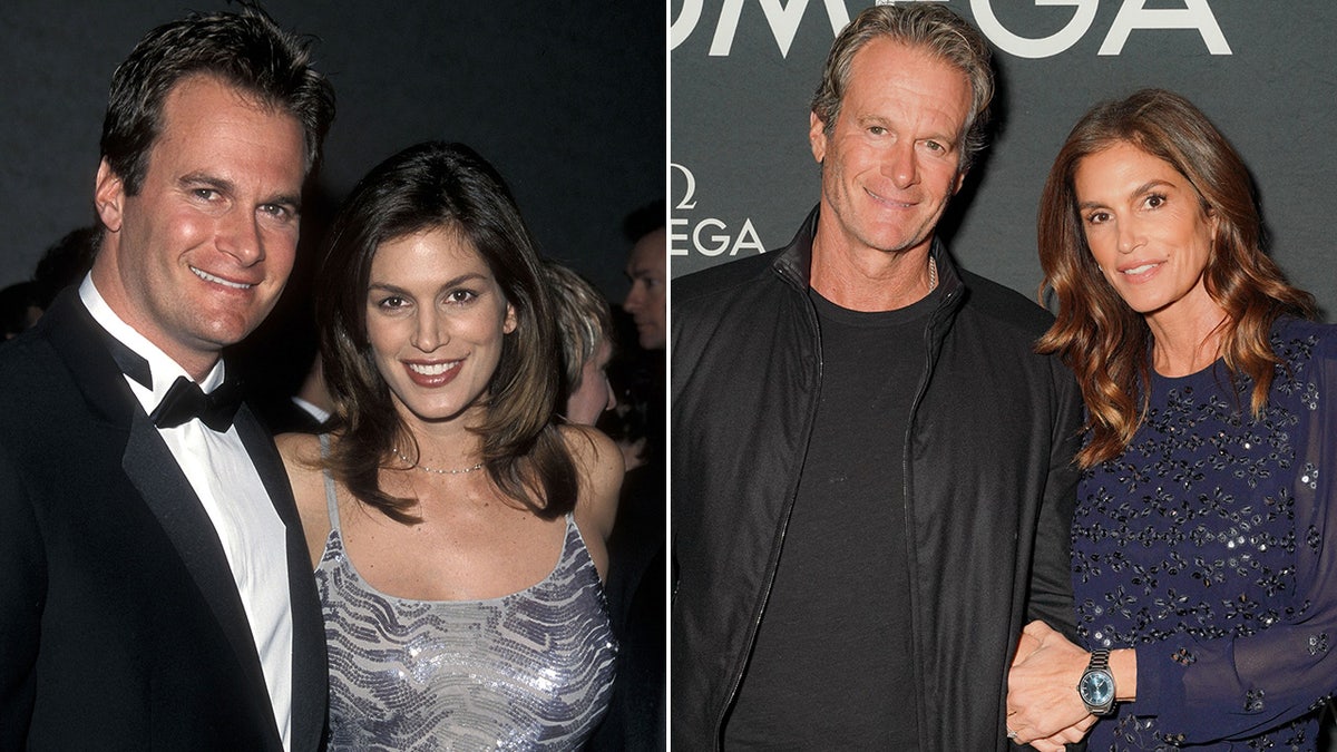 Cindy Crawford and Rande Gerber then and now split
