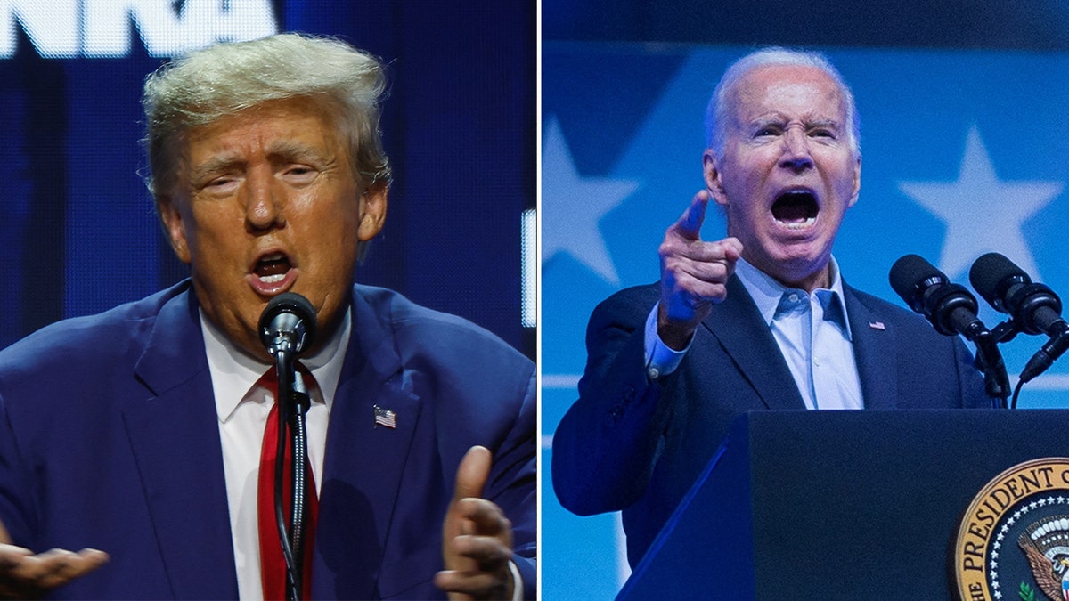 Donald Trump and Joe Biden