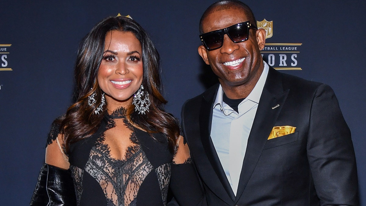 Deion Sanders and Tracey Edmonds