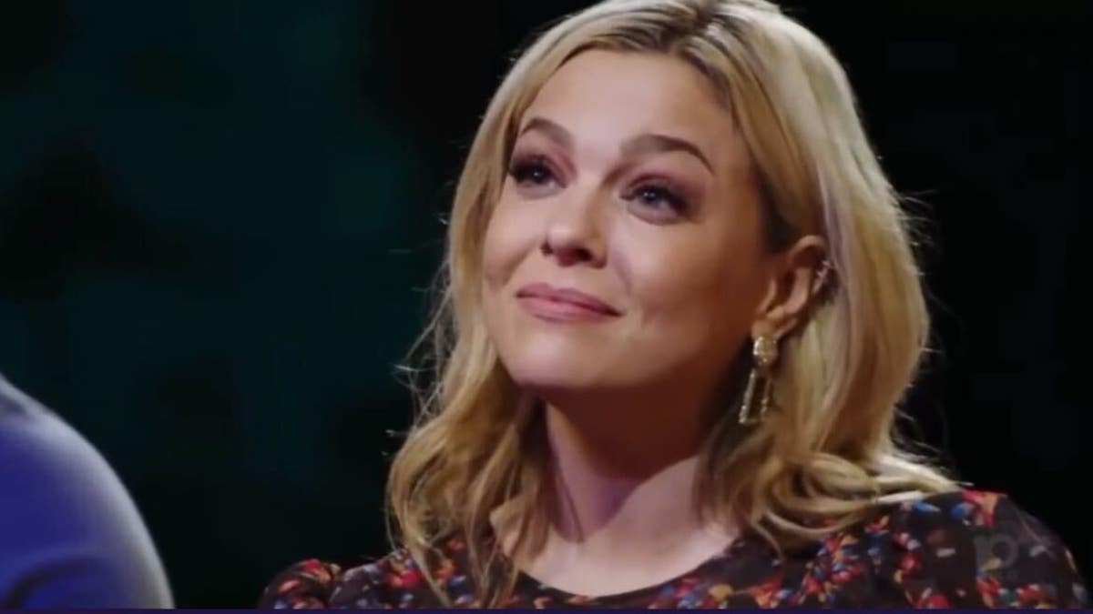 carly reeves looking emotional