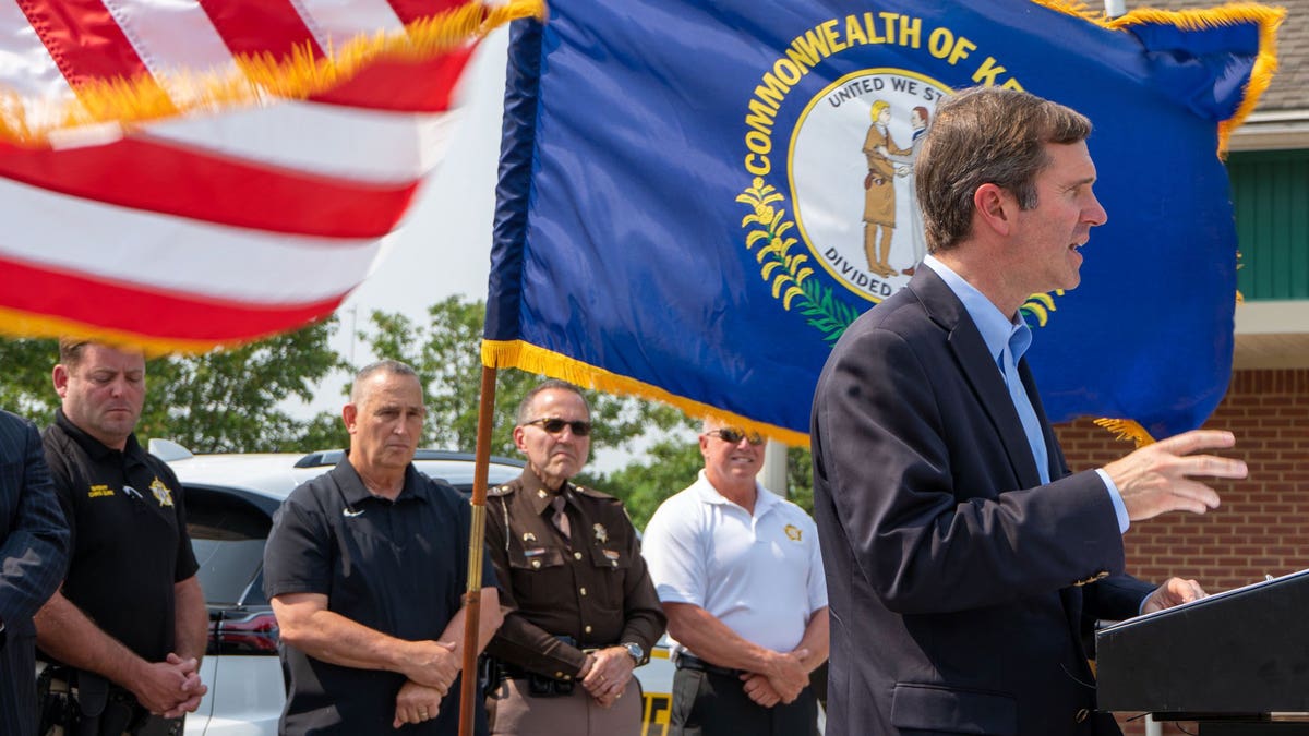 Democratic Kentucky Gov. Andy Beshear