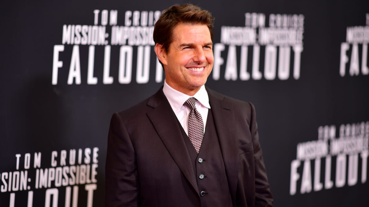 Tom Cruise on red carpet