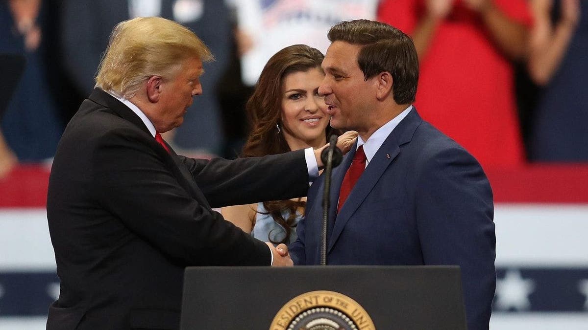 Trump and DeSantis