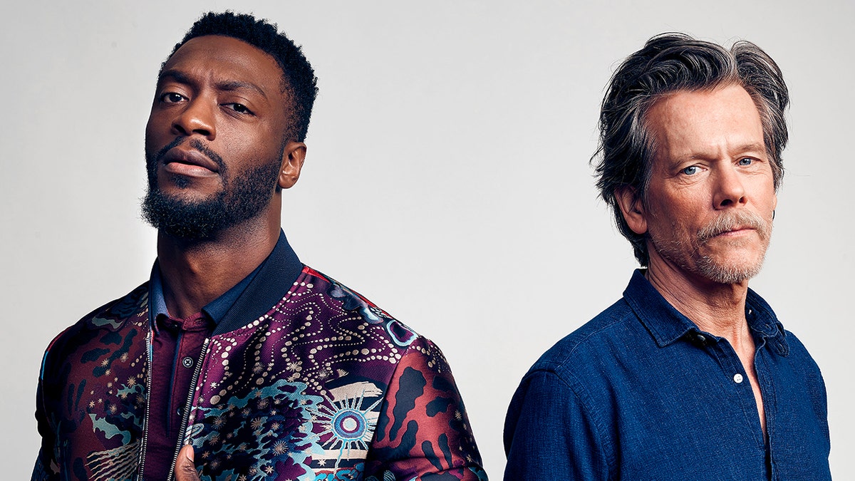 Kevin Bacon and Aldis Hodge at the 2019 Winter TCA