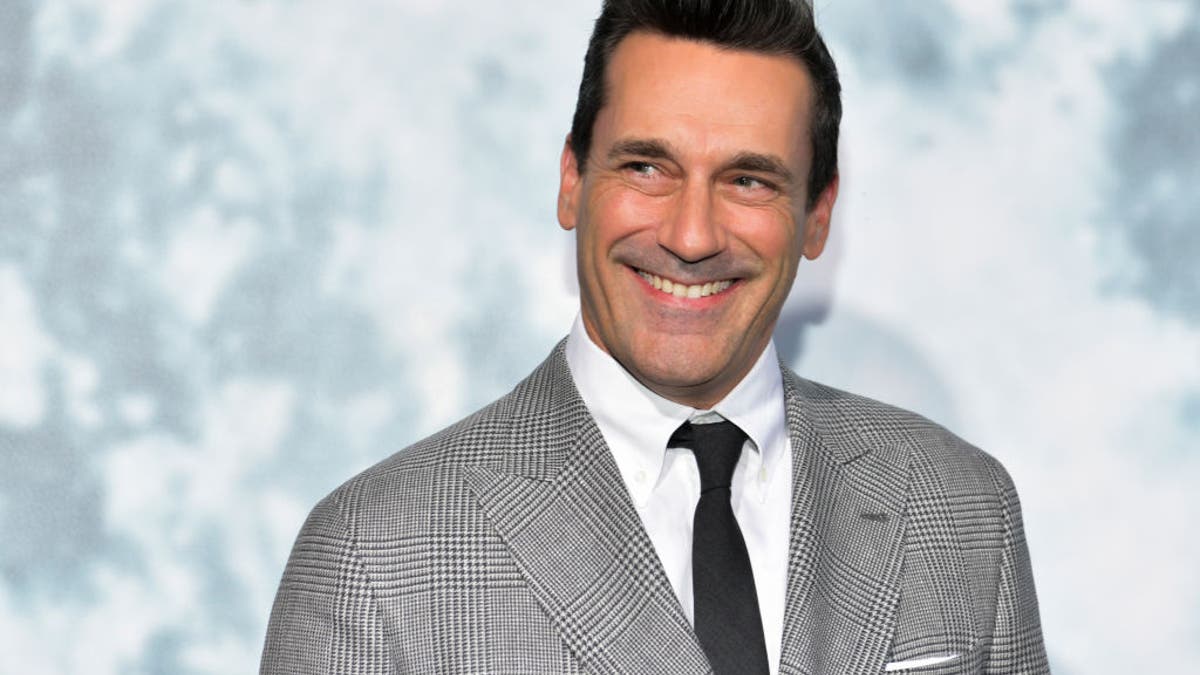 jon hamm smiling