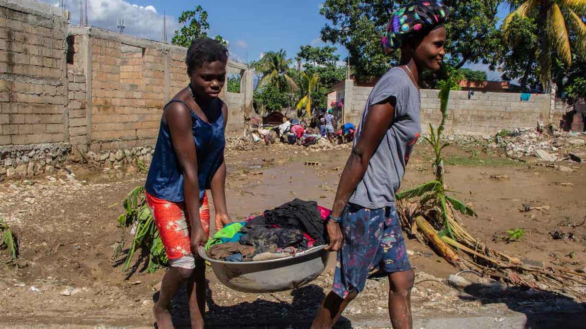 Flood aftermath Haiti