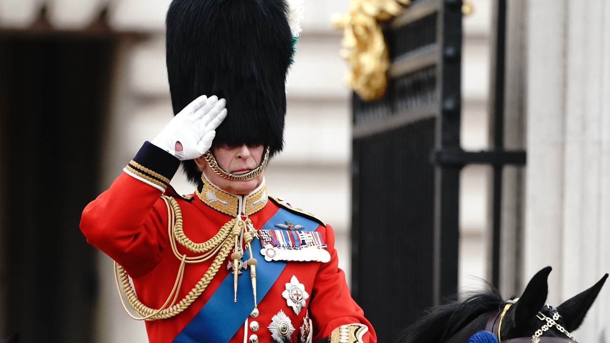 King Charles III Trooping the Colour