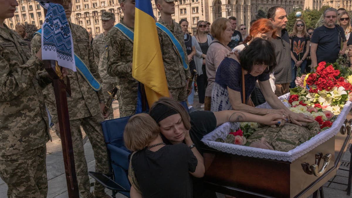 Ukraine funeral