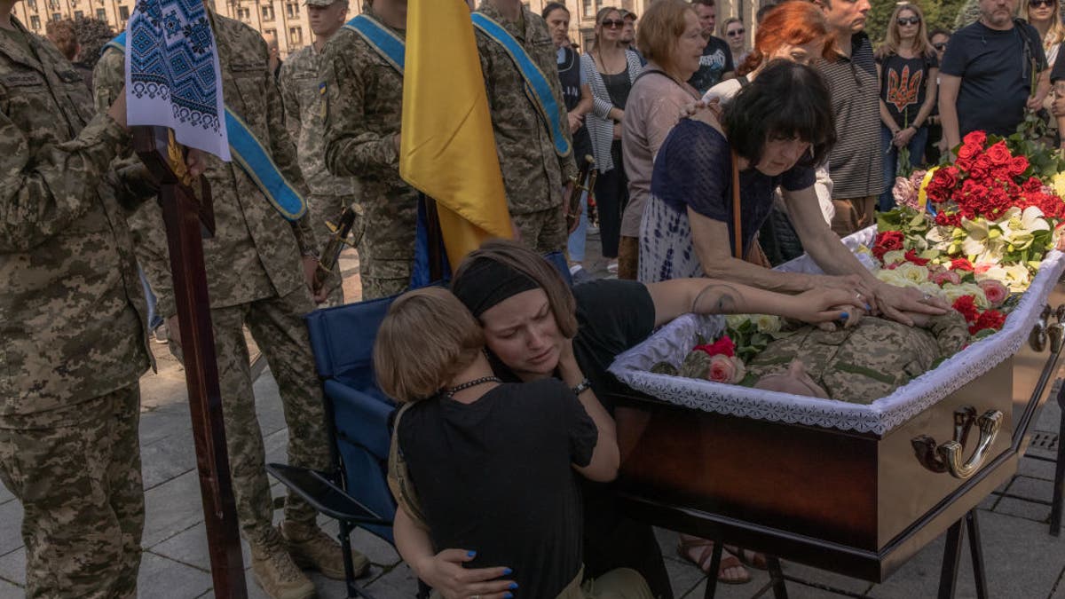 Ukraine funeral