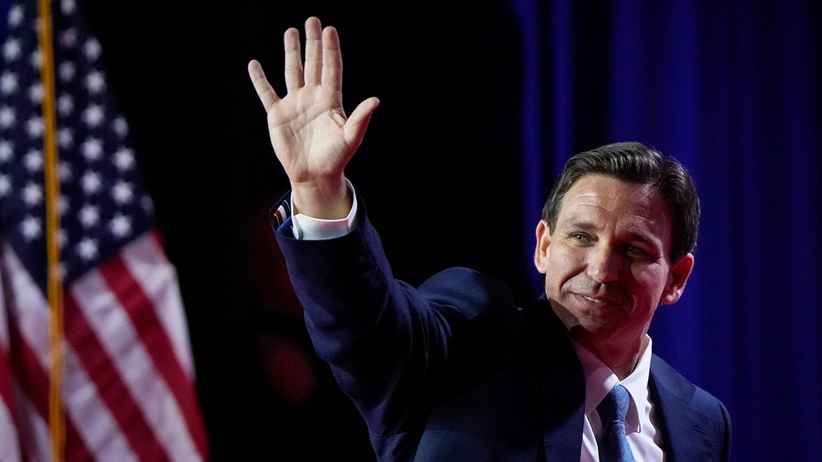 DeSantis on Faith and Freedom stage