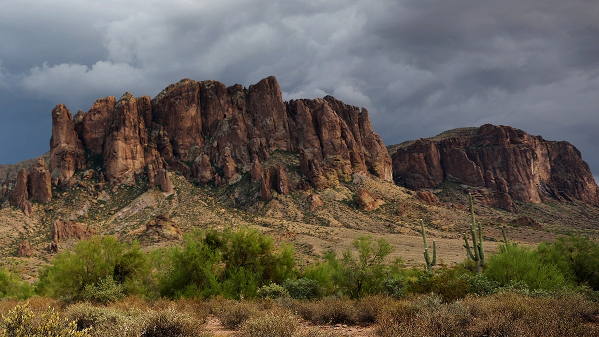 A mountain in the Apache Junction