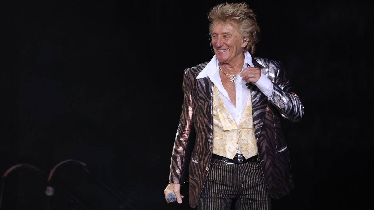 Rod Stewart performance