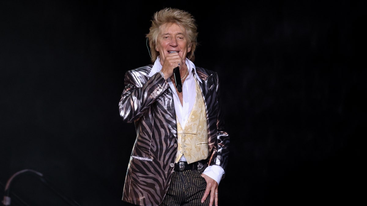 Rod Stewart performance