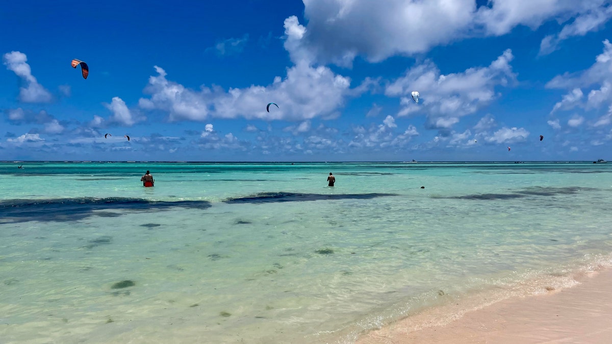 a Dominican Republic beach