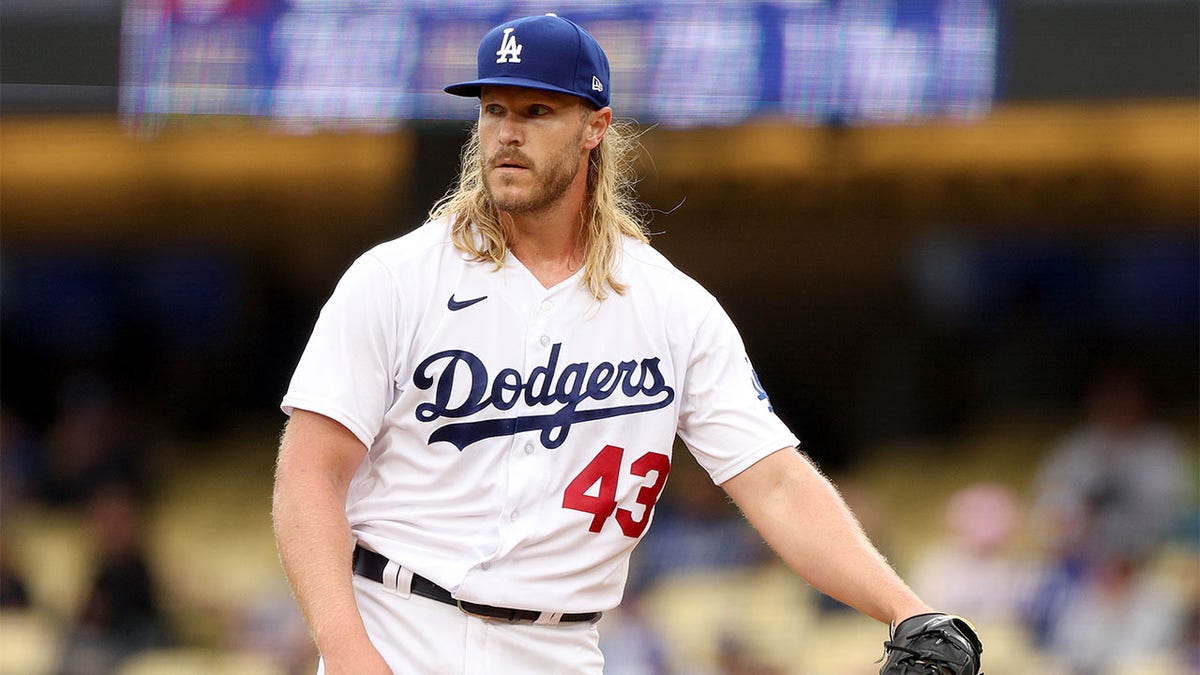 Noah Syndergaard pitches against the Nationals
