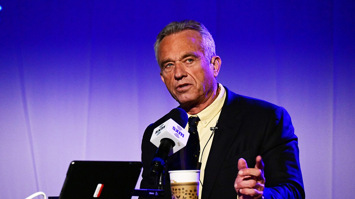 Robert F. Kennedy Jr. seen during a Sirius XM event