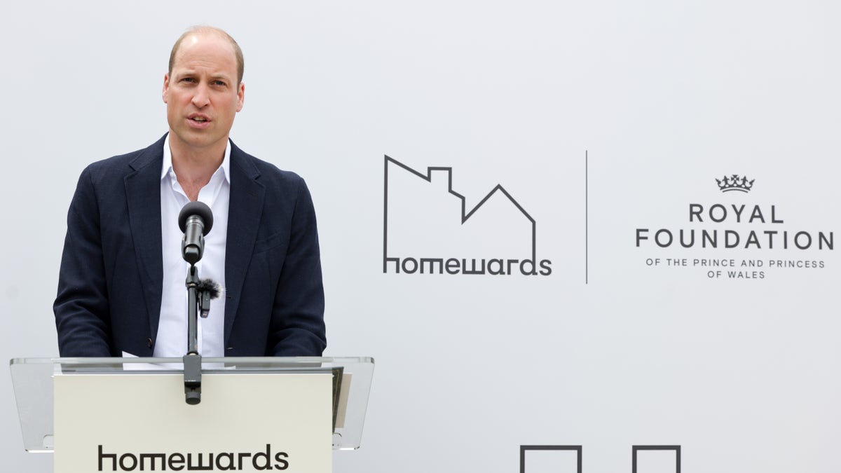 Prince William speaking